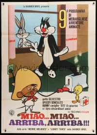 1p361 MIAO MIAO ARRIBA ARRIBA Italian 1p 1966 Bugs Bunny, Sylvester, Speedy Gonzalez, Tweety!