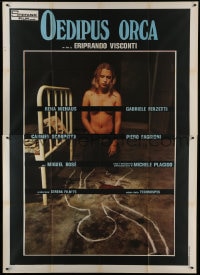 1p159 OEDIPUS ORCA Italian 2p 1977 kidnapped woman has flashbacks from her ordeal, Visconti!