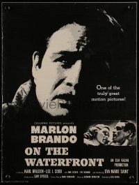 1p082 ON THE WATERFRONT pressbook 1954 Elia Kazan, Marlon Brando, includes 1955 Oscar pressbook!