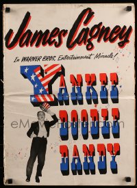 1p108 YANKEE DOODLE DANDY pressbook 1942 James Cagney classic bio of George M. Cohan, ultra rare!