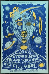 1p007 BUTTERFIELD BLUES BAND/ROLAND KIRK QUARTET/NEW SALVATION ARMY/MT. RUSHMORE 14x21 music poster 1967