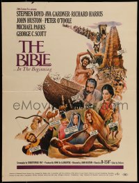 1p207 BIBLE WC 1967 La Bibbia, John Huston as Noah, Stephen Boyd as Nimrod, Ava Gardner as Sarah