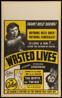 1p217 CHILDREN OF LOVE/BIRTH OF TWINS WC 1958 nothing held back, nothing concealed, is love a sin?