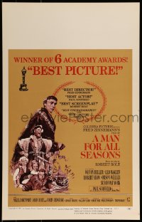 1p263 MAN FOR ALL SEASONS WC 1967 Paul Scofield, Robert Shaw, Best Picture Academy Award!