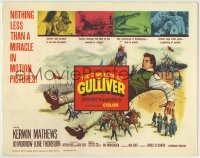 1r001 3 WORLDS OF GULLIVER TC 1960 Ray Harryhausen fantasy classic, giant Kerwin Mathews!