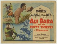 1r011 ALI BABA & THE FORTY THIEVES TC 1943 Maria Montez, Jon Hall & Turhan Bey, Arabian Nights!