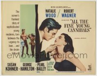 1r015 ALL THE FINE YOUNG CANNIBALS TC 1960 Robert Wagner w/ Natalie Wood & getting hit by Kohner!