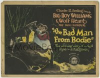 1r024 BAD MAN FROM BODIE TC 1925 Guinn Big Boy Williams & Wolf Heart the Dog Wonder