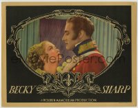 1r374 BECKY SHARP LC 1935 Mamoulian 1st Technicolor feature, c/u of Miriam Hopkins & Alan Mowbray!
