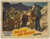 1r378 BELLS OF SAN ANGELO LC #3 1947 Roy Rogers, King of the Cowboys, with Dale Evans & others!