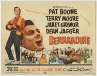 1r032 BERNARDINE TC 1957 America's New Boy friend Pat Boone in his first movie!