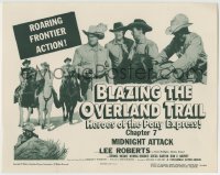 1r036 BLAZING THE OVERLAND TRAIL chapter 7 TC 1956 Heroes of the Pony Express, Columbia serial!
