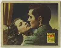 1r392 BLOOD & SAND LC 1941 best close up of Tyrone Power about to kiss beautiful Rita Hayworth!
