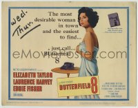 1r045 BUTTERFIELD 8 TC 1960 sexy call girl Elizabeth Taylor is the most desirable & easiest to find!