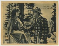 1r411 CALL OF THE NORTH LC 1921 Jack Holt tells Madge Bellamy her father will try to kill him!