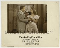 1r421 CARNIVAL IN COSTA RICA photolobby 1946 romantic c/u of Dick Haymes & pretty Vera Ellen!