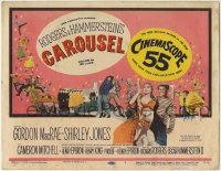 1r047 CAROUSEL TC 1956 Shirley Jones, Gordon MacRae, Rodgers & Hammerstein musical!
