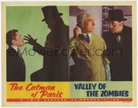 1r425 CATMAN OF PARIS/VALLEY OF THE ZOMBIES LC 1956 cool monster double-bill!