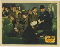 1r430 CHARLIE CHAN AT TREASURE ISLAND LC 1939 Sidney Toler & Victor Sen Yung w/crowd by dead body!
