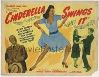 1r054 CINDERELLA SWINGS IT TC R1947 Guy Kibbee as Scattergood looks at sexy dancing Gloria Warren!