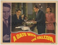 1r459 DATE WITH THE FALCON LC 1941 George Sanders in the title role, Wendy Barrie, Hans Conried