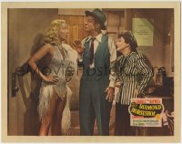 1r471 DIAMOND HORSESHOE LC 1945 Phil Silvers by sexy showgirl Betty Grable in skimpy costume!