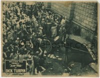 1r475 DICK TURPIN LC 1925 Tom Mix plays the legendary British highwayman, crowded street!
