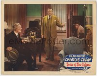 1r477 DOCKS OF NEW ORLEANS LC #4 1948 Roland Winters as Charlie Chan & Sen Yung in cabinet!