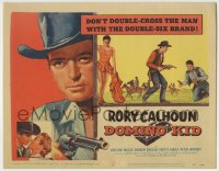 1r071 DOMINO KID TC 1957 don't double-cross Rory Calhoun, the man with the double-six brand!