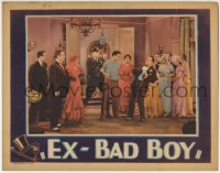 1r493 EX-BAD BOY LC 1931 Jean Arthur, cop stops George Brent from hitting Robert Armstrong, rare!