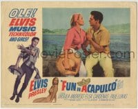 1r526 FUN IN ACAPULCO LC #6 1963 Elvis Presley in fabulous Acapulco, Mexico, sexy Ursula Andress!
