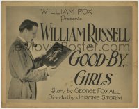 1r102 GOOD-BY GIRLS TC 1923 author William Russell gets a visit from mysterious Carmel Myers!