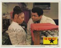 1r546 GREATEST LC #4 1977 close up of Muhammad Ali with pretty Annazette Chase in bakery!