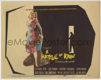 1r110 HATFUL OF RAIN TC 1957 Fred Zinnemann early drug classic, art of Eva Marie Saint & Murray!