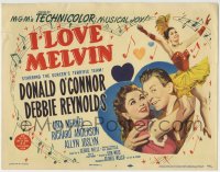 1r129 I LOVE MELVIN TC 1953 Donald O'Connor & Debbie Reynolds, the screen's terrific team!