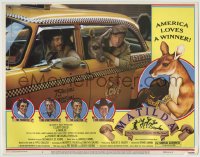 1r656 MATILDA LC #2 1978 wacky image of boxing kangaroo riding in yellow taxicab!