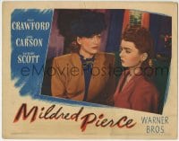 1r658 MILDRED PIERCE LC 1945 close up of Joan Crawford staring at her daughter Ann Blyth!