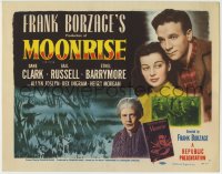 1r181 MOONRISE TC 1948 pretty Gail Russell, Dane Clark, Ethel Barrymore, Frank Borzage film noir!