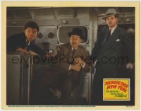 1r672 MURDER OVER NEW YORK LC 1940 Sidney Toler as Charlie Chan with scared Sen Yung as Jimmy Chan!