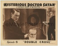 1r681 MYSTERIOUS DOCTOR SATAN chapter 6 LC 1940 Eduardo Ciannelli ties gag around old guy's mouth!