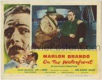 1r708 ON THE WATERFRONT LC 1954 most classic taxi cab scene with Marlon Brando & Rod Steiger!