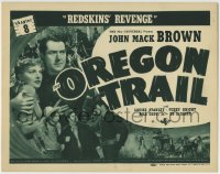 1r198 OREGON TRAIL chapter 8 TC 1939 Johnny Mack Brown, western serial, Redskin's Revenge!