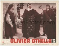 1r711 OTHELLO LC #5 1966 great image of Laurence Olivier in William Shakespeare classic!