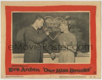 1r716 OUR MISS BROOKS LC #2 1956 Robert Rockwell as Mr. Boynton loves school teacher Eve Arden!