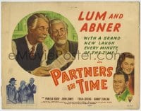 1r203 PARTNERS IN TIME TC 1946 famous radio stars Chester Lum Lauck & Norris Abner Goff!