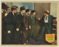 1r729 PASSPORT HUSBAND LC 1938 Lon Chaney Jr., Huber, Sawyer & Brophy look shocked at Stuart Erwin!