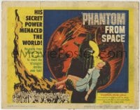1r207 PHANTOM FROM SPACE TC 1953 art of strange alien carrying woman, his power menaced the world!