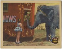 1r757 RAIN OR SHINE LC 1930 early Frank Capra, elephant interrupts Louise Fazenda & Joe Cook, rare!