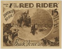 1r765 RED RIDER chapter 1 LC 1934 lots of cowboys follow Buck Jones, who has fallen from his horse!