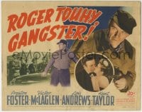 1r224 ROGER TOUHY GANGSTER TC 1944 Preston Foster, Victor McLaglen, Lois Andrews, Kent Taylor!